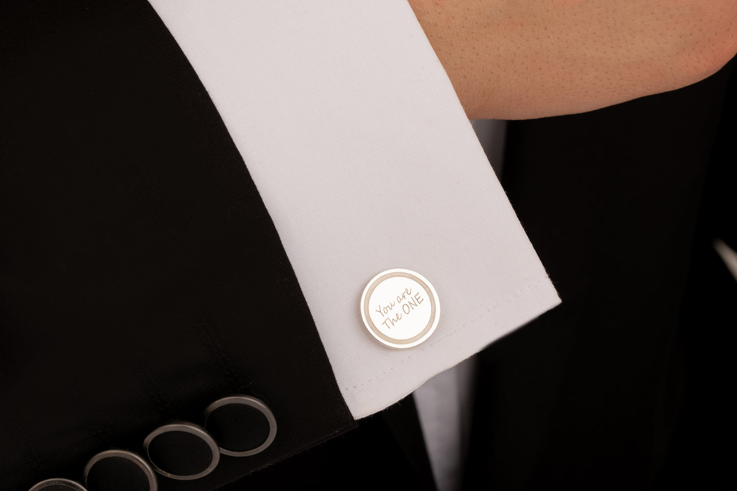 Özel Tasarım Erkek Kol Düğmesi | 925 Gümüş