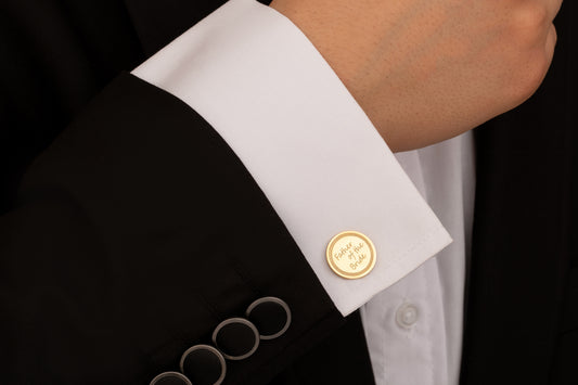 Özel Tasarım Erkek Kol Düğmesi | 925 Gümüş