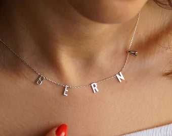 Özel Tasarım İsim Kolye | 14 Ayar Altın