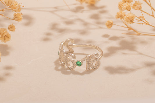 Taşlı Tarih Yüzük | 14 Ayar Altın