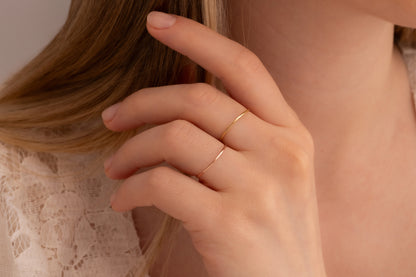 İnce Halka Yüzük | 925 Gümüş