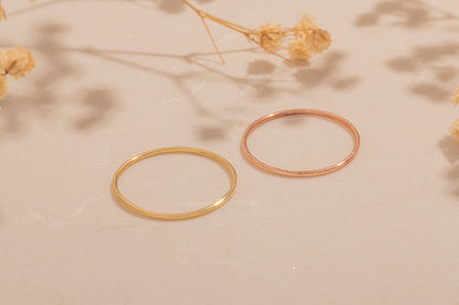 İnce Halka Yüzük | 925 Gümüş