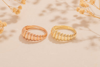 Michelin Boğumlu Yüzük | 925 Gümüş