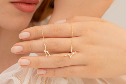 Zodyak Kolye | 14 Ayar Altın