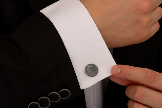 Özel Tasarım Erkek Kol Düğmesi | 925 Gümüş