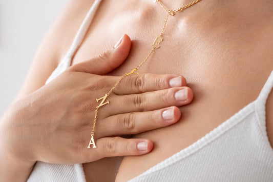 Gurmet Zincirli İsimli Y Kolye | 925 Gümüş