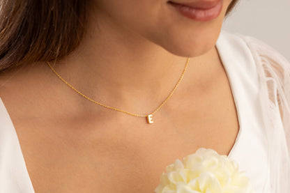 Balon Harf Kolye | 14 Ayar Altın