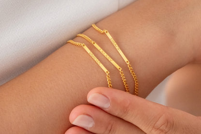 Gurmet Zincirli Künye Bileklik | 925 Gümüş