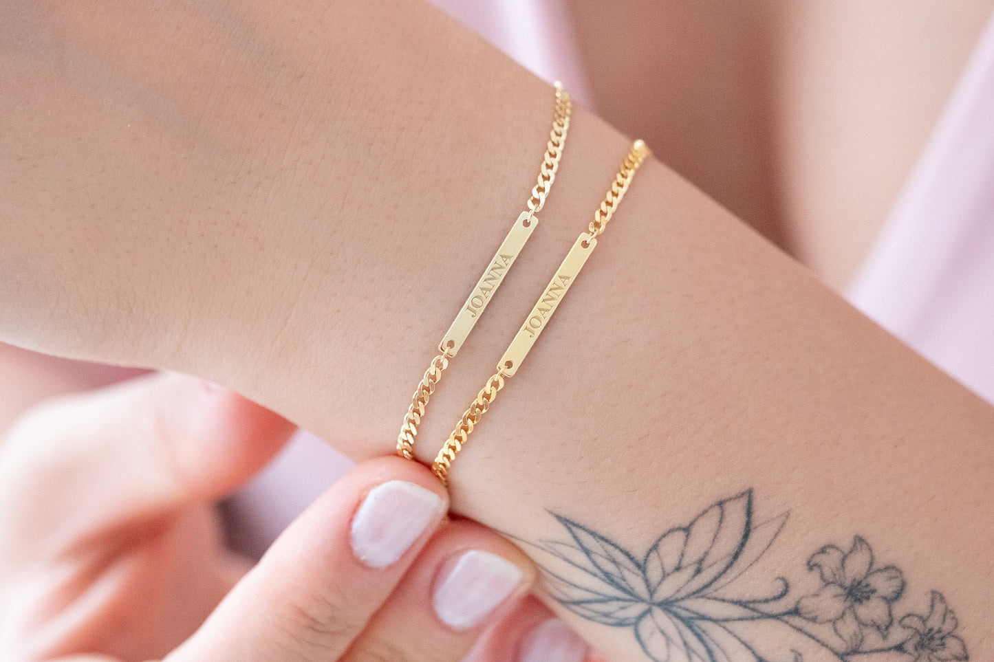 Gurmet Zincirli Künye Bileklik | 925 Gümüş