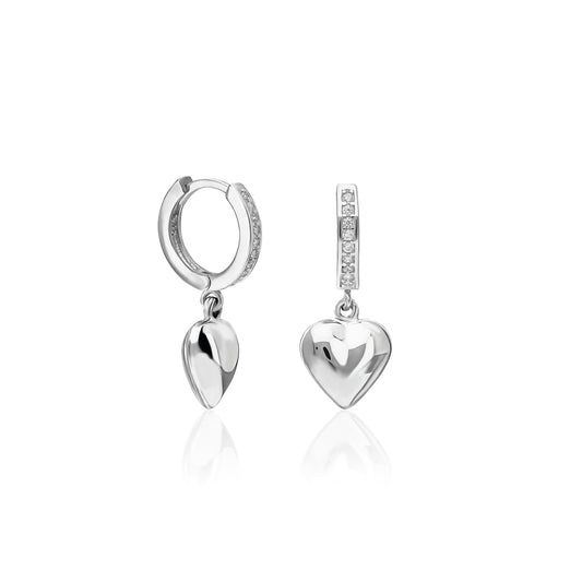 Kalpli Küpe | 925 Gümüş